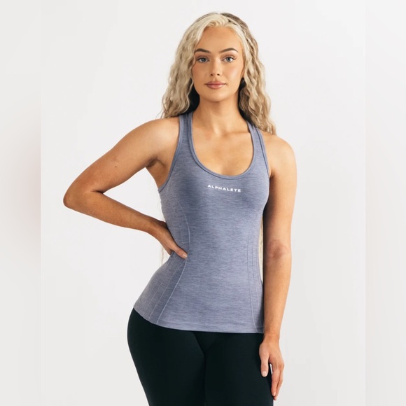 Alphalete Tops - Alphalete french blue Seamless tank